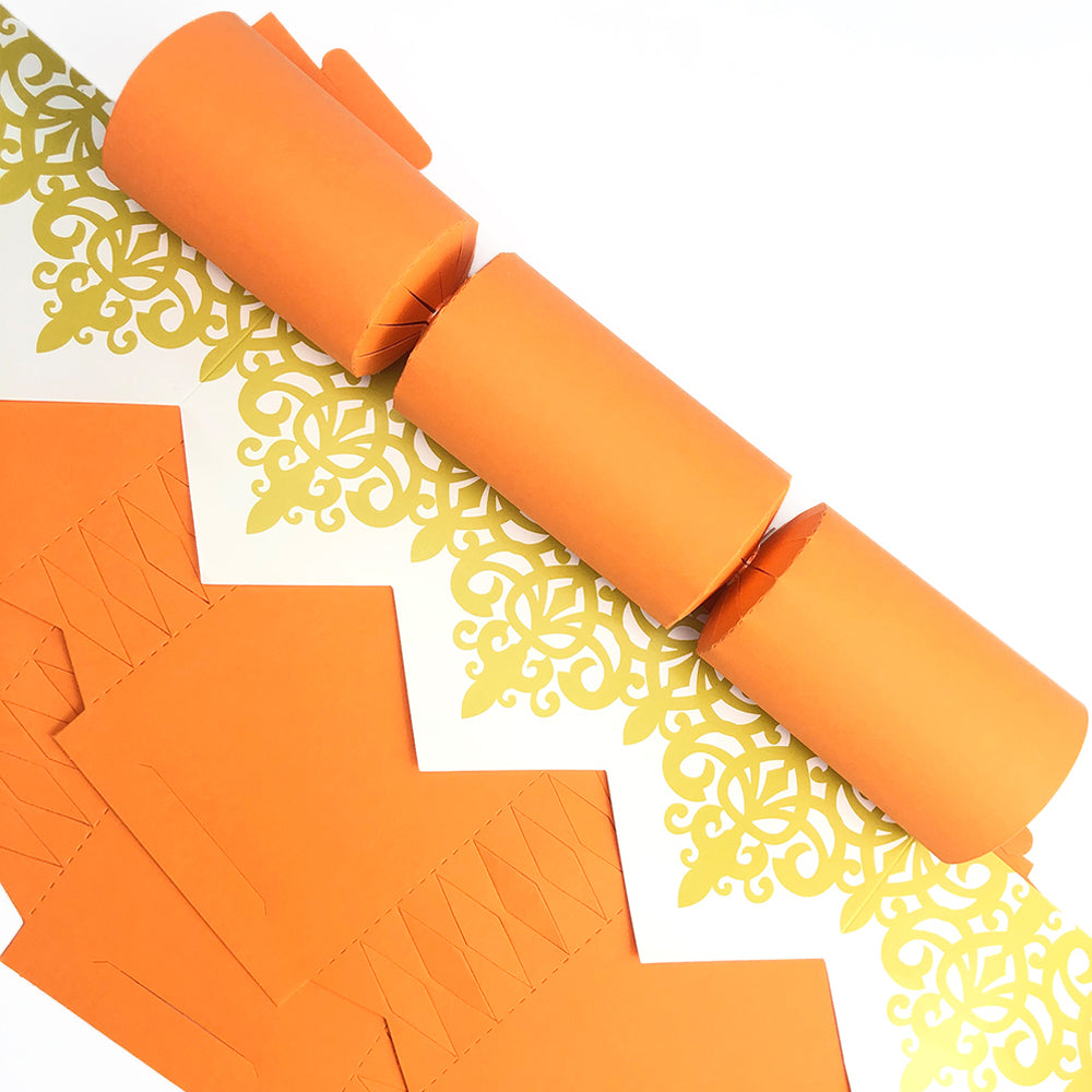 Orange | Cracker Making DIY Craft Kits | Make Your Own | Eco Recyclable