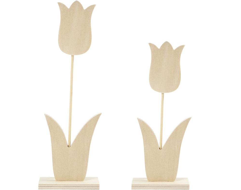 Wooden Freestanding Flower to Decorate