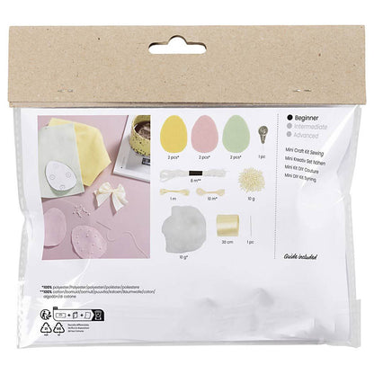 Mini Easter Sewing Kit | Makes 3 Felt Hanging Easter Eggs