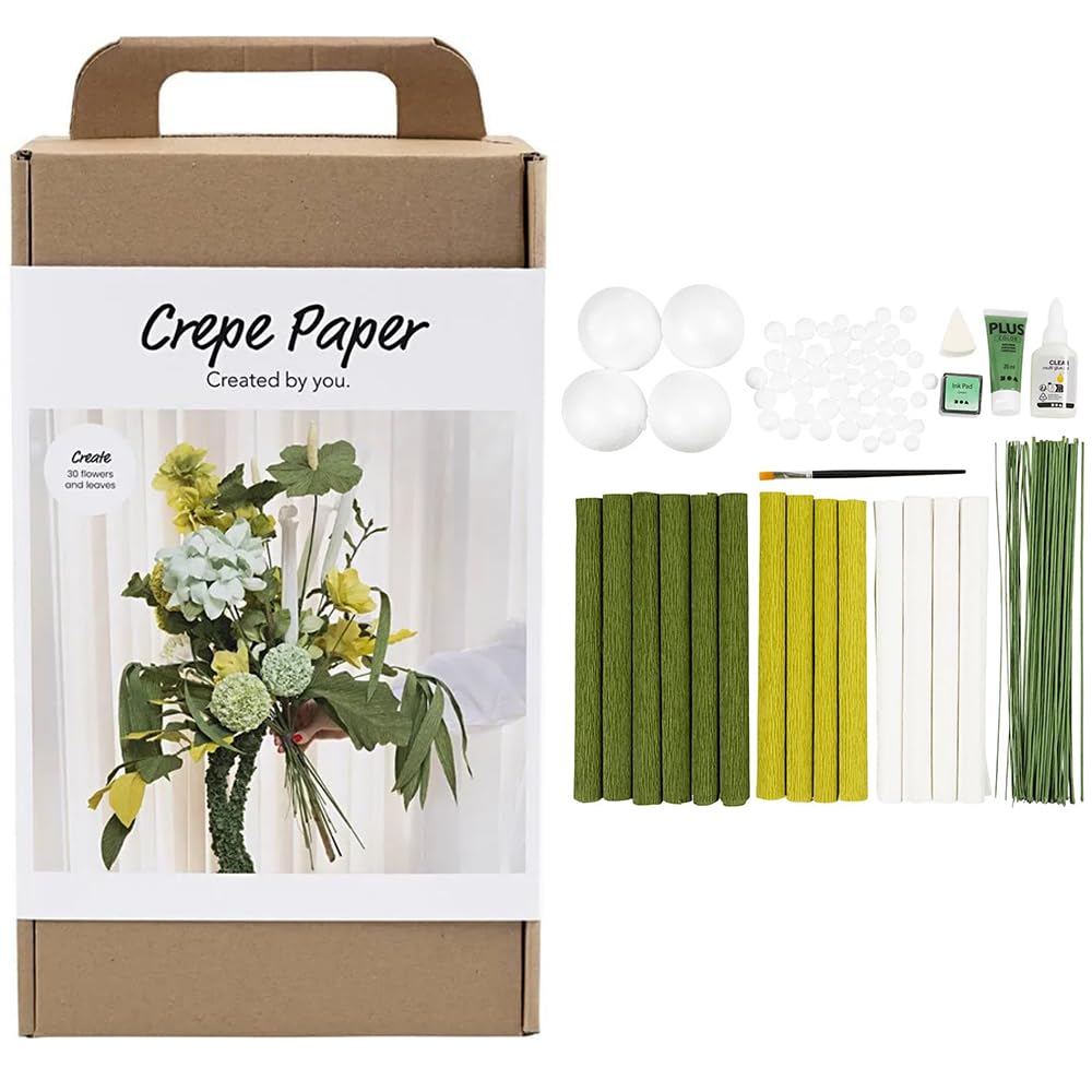 Bumper Bouquet | Crepe Paper Flower Making | Complete Craft Kit