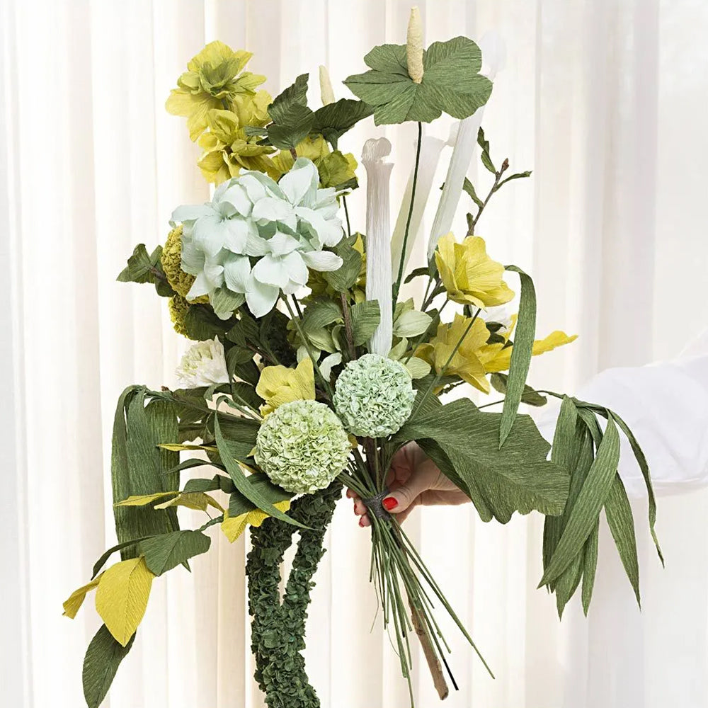Bumper Bouquet | Crepe Paper Flower Making | Complete Craft Kit