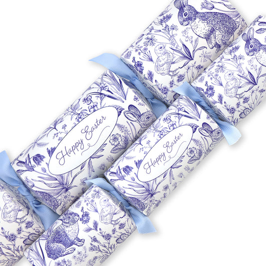 Happy Easter | Easter Toile de Jouy | Cracker Making Craft Kit | Make Your Own