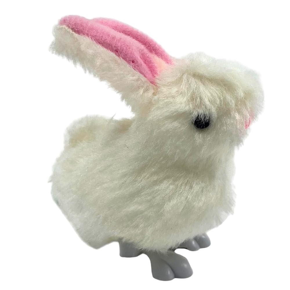Winup & Hopping White Rabbit | Easter Bunny | Cracker Filler