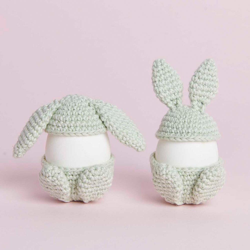Pastel Easter Egg Holders | Adults Crochet Craft Kit | Makes 4