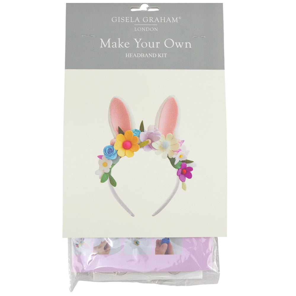 Easter Floral Headband Craft  Kit | Make Your Own Bunny Ears for Kids | Gisela Graham