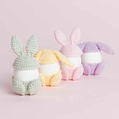 Pastel Easter Egg Holders | Adults Crochet Craft Kit | Makes 4