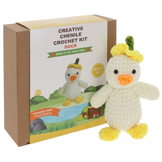 Cute Duck | Complete Crochet Craft Kit for Adults