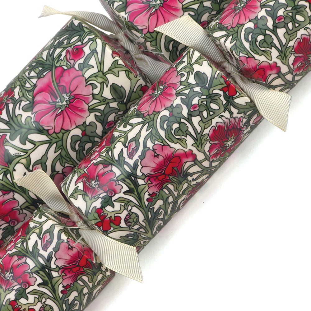 William Morris Pink Florals | Cracker Making Craft Kit | Make & Fill Your Own