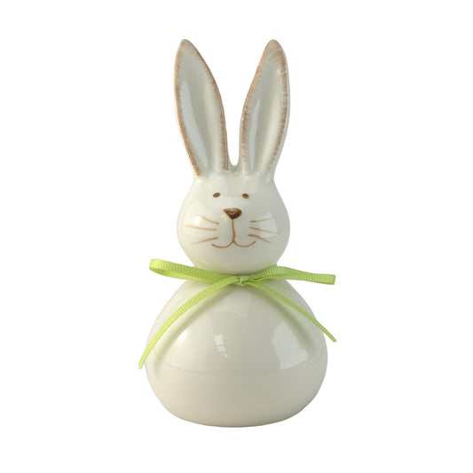 Easter Bunny | Medium 14cm Ceramic Ornament | Home Decor | Easter Gift