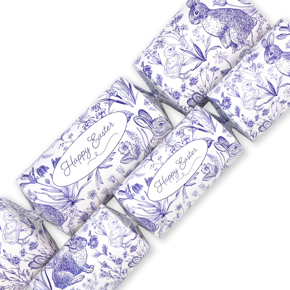 Happy Easter | Easter Toile de Jouy | Cracker Making Craft Kit | Make Your Own