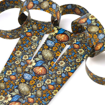 30 Reusable Easter 2.5m Paper Chains | William Morris Eggs | No Glue Needed
