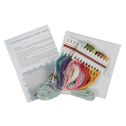 Modern Bee | Counted Cross Stitch | Boxed Kit