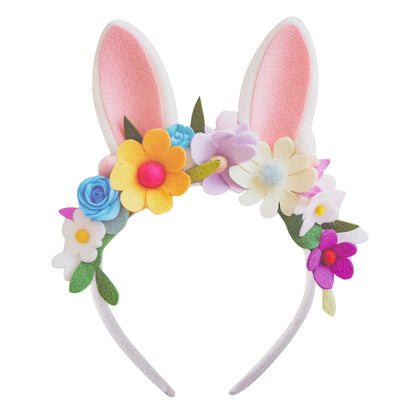 Easter Floral Headband Craft  Kit | Make Your Own Bunny Ears for Kids | Gisela Graham