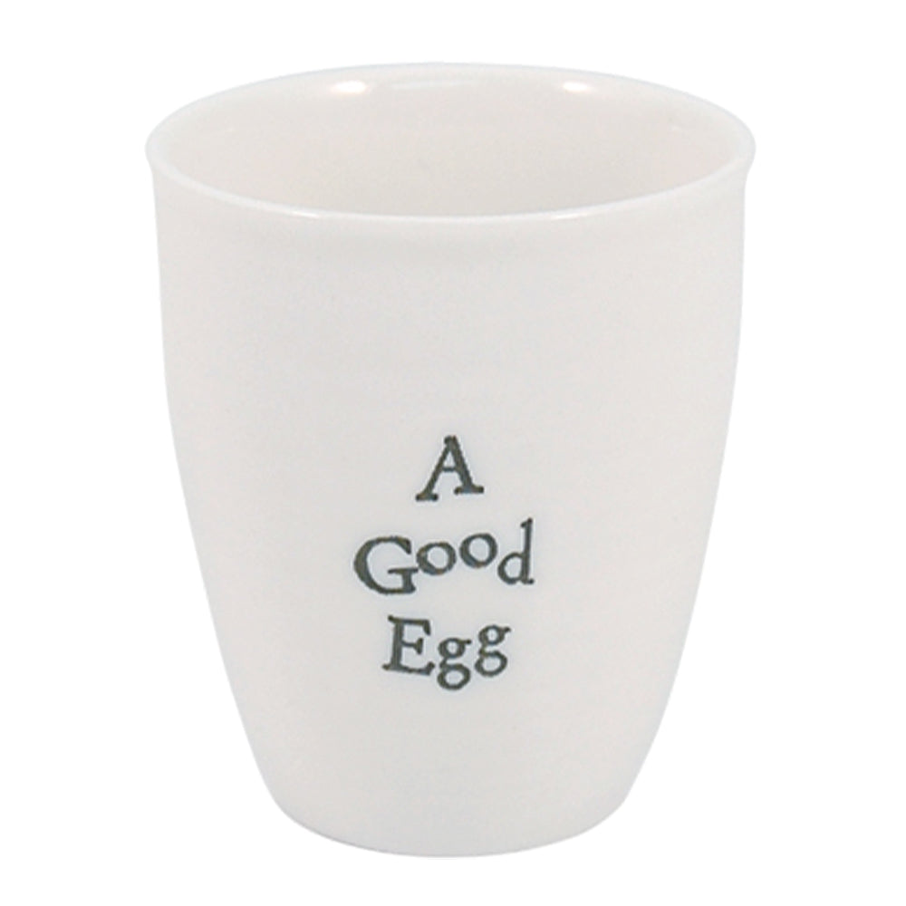 A Good Egg | Porcelain Egg Cup | Little Easter Gift Idea