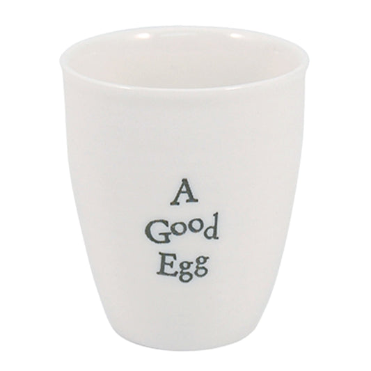 A Good Egg | Porcelain Egg Cup | Little Easter Gift Idea