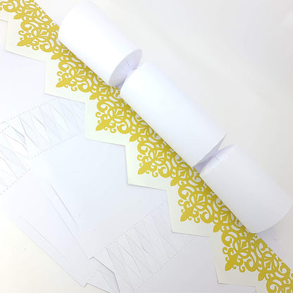 Pure White | Cracker Making DIY Craft Kits | Make Your Own | Eco Recyclable
