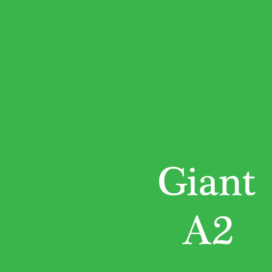 SINGLE 50cm x 70cm Green Giant 3mm Thick Craft Foam Sheet | Oversize A2